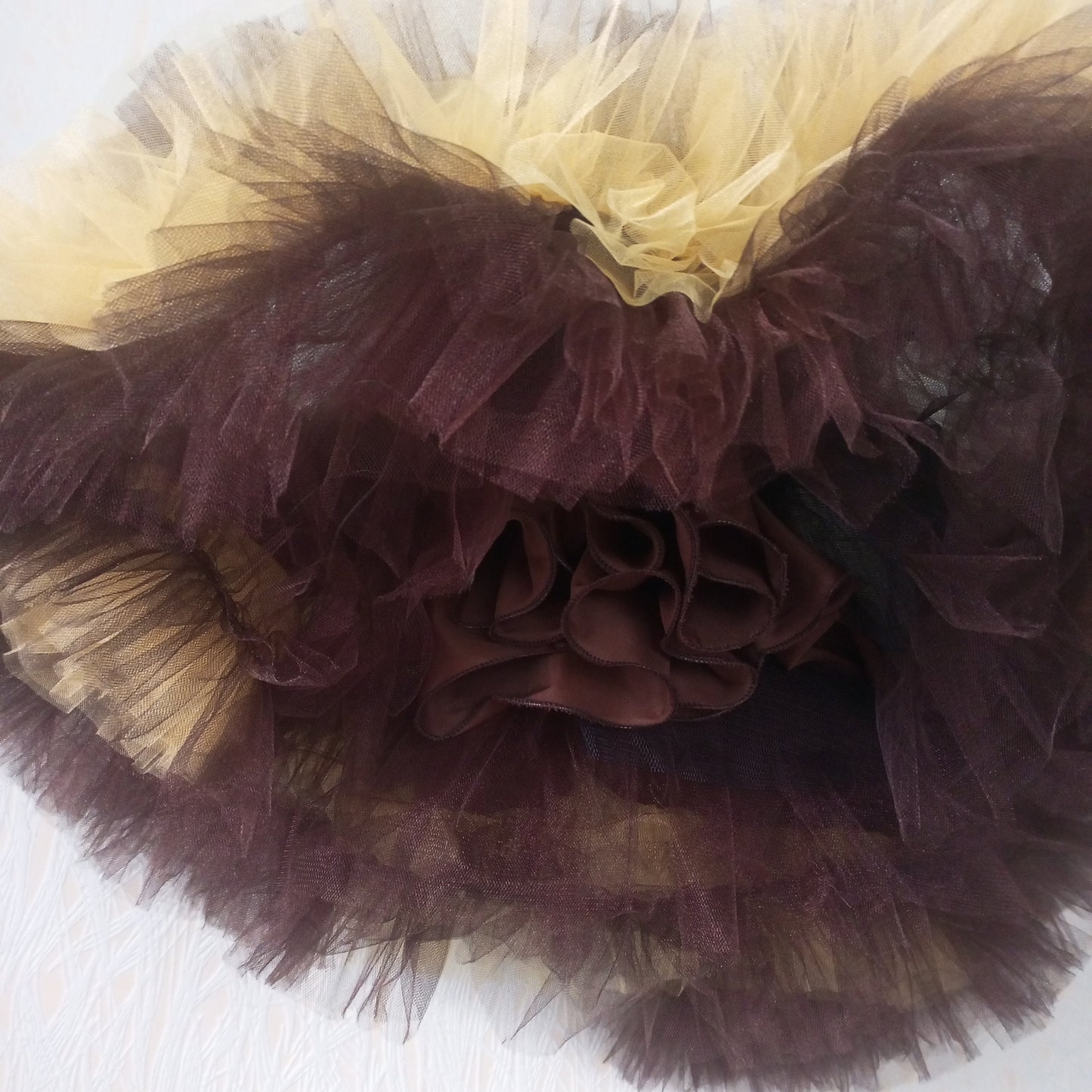 Brown Tulle Girl Dress – Princess Ball Gown for Girls, Party Dress for special occasions