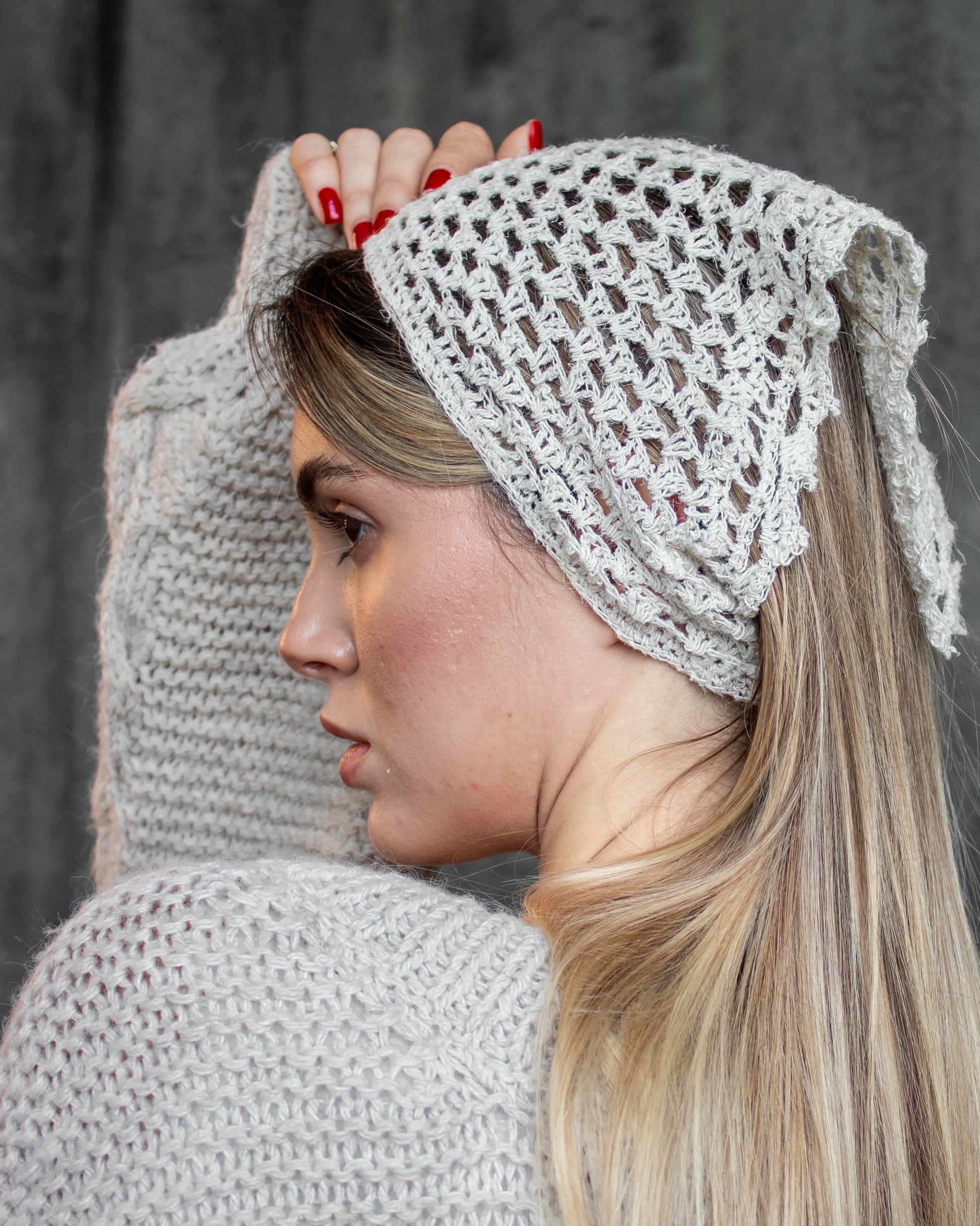 crochet summer kerchief