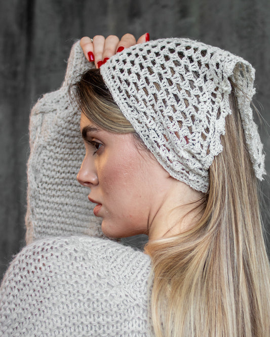 crochet summer kerchief